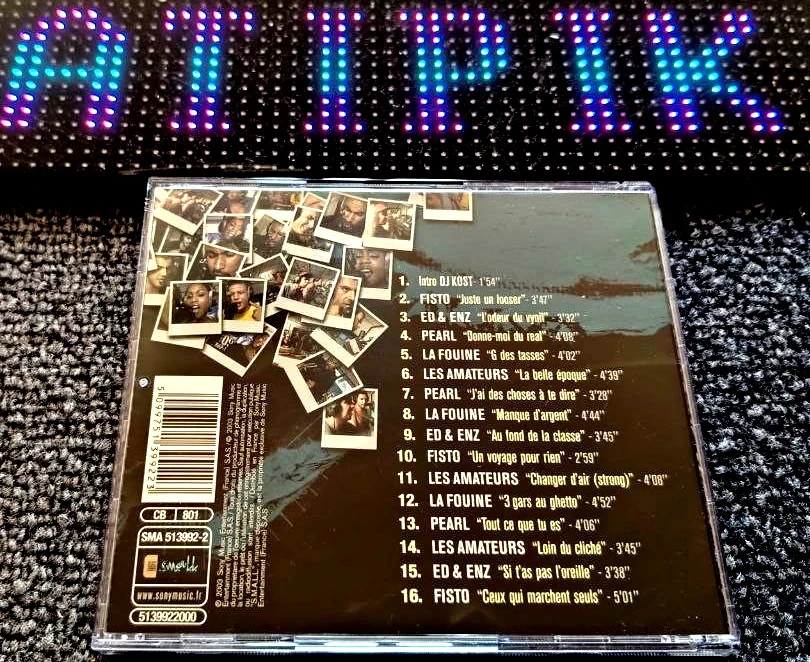🔥 Cd 109 Rap Rnb - La Fouine Débuts Rare Compilation Française 2003 💿 – photo 2